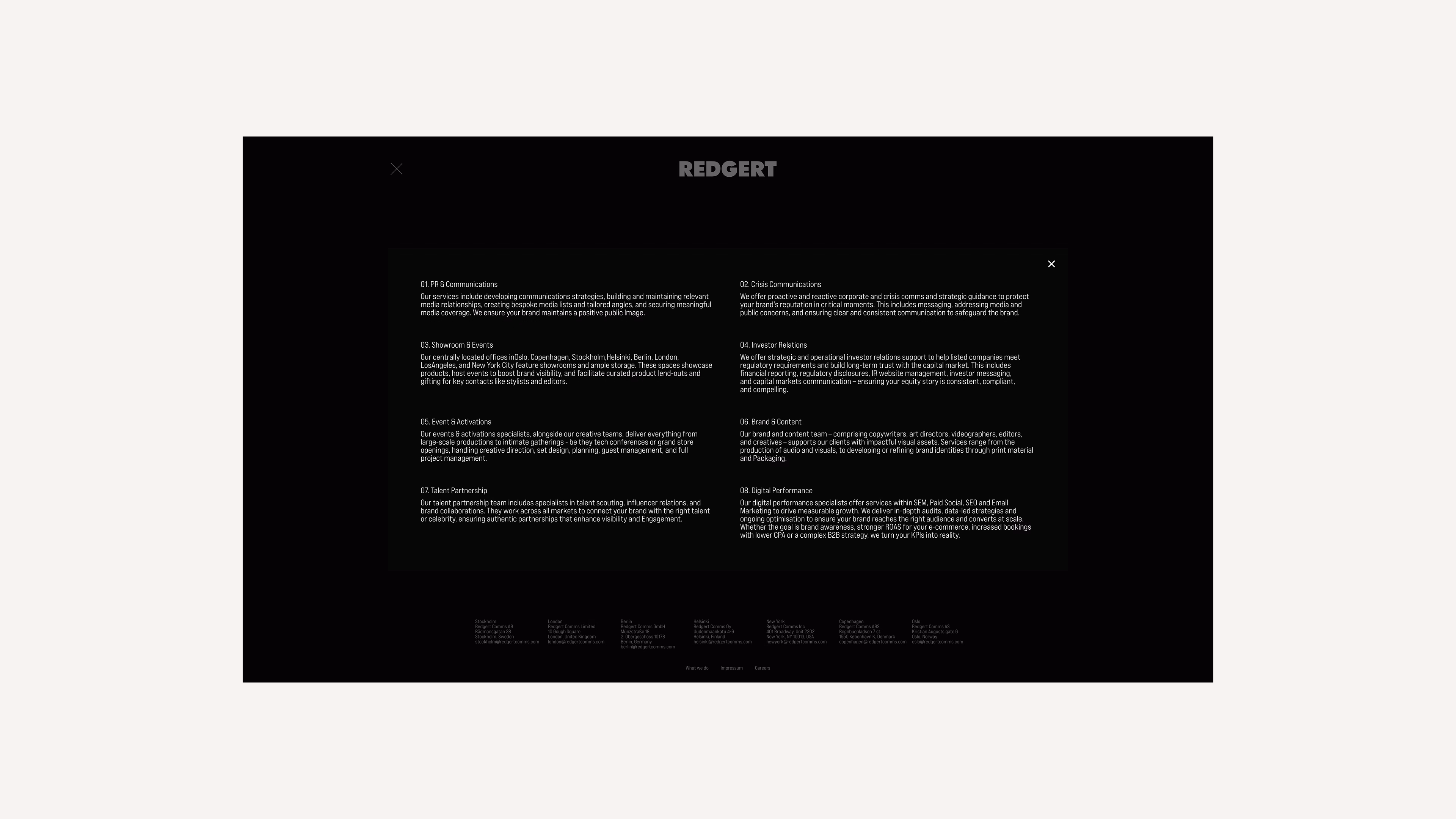 Redgert Comms 2